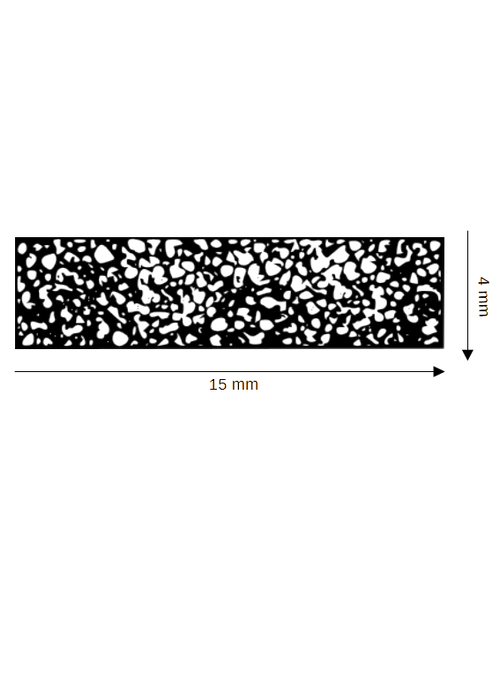 Moosgummi Dichtung M-709