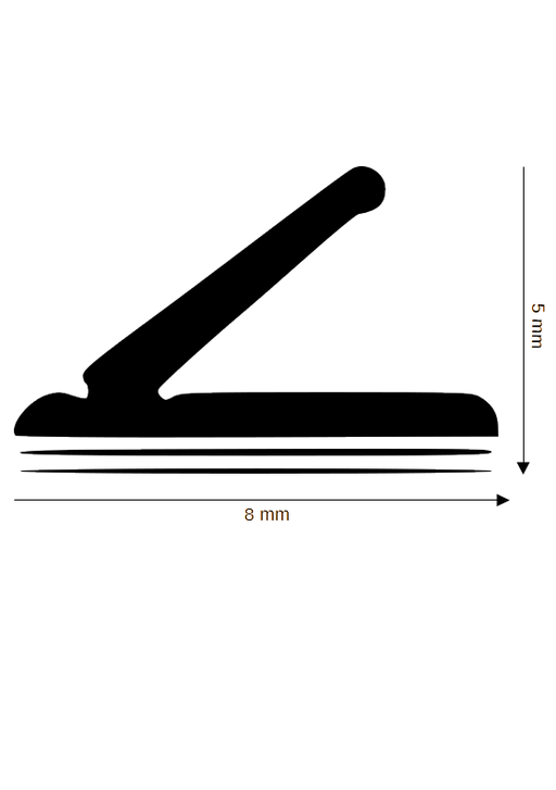 Selbstklebende Dichtung DH R-100-SK