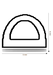 Selbstklebende Dichtung DH R-101-SK