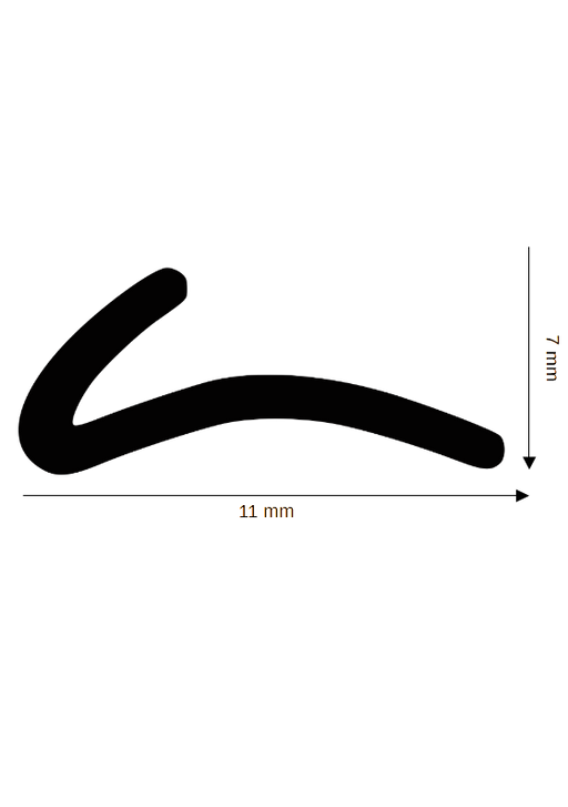 Dichtung für Kunststoff / Aluminium DH R-1742