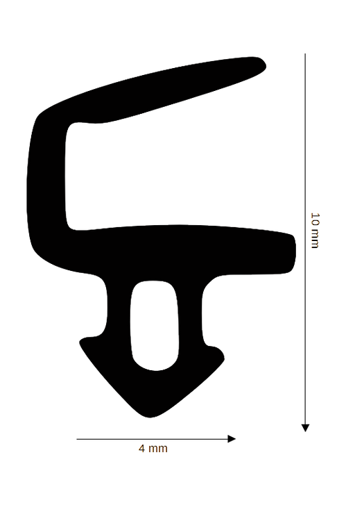 Dichtung für Kunststoff / Aluminium DH R-8752