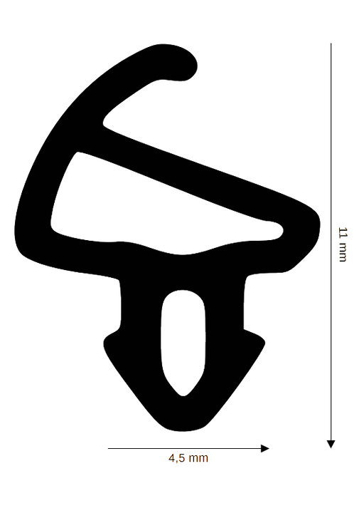 Dichtung für Kunststoff / Aluminium DH R-8984