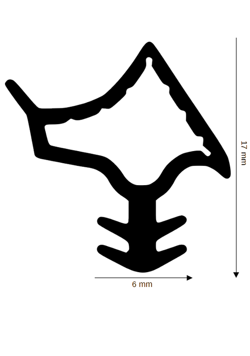 Stahlzargendichtung DH Z-502