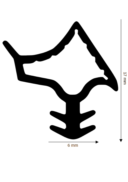 Stahlzargendichtung DH Z-502