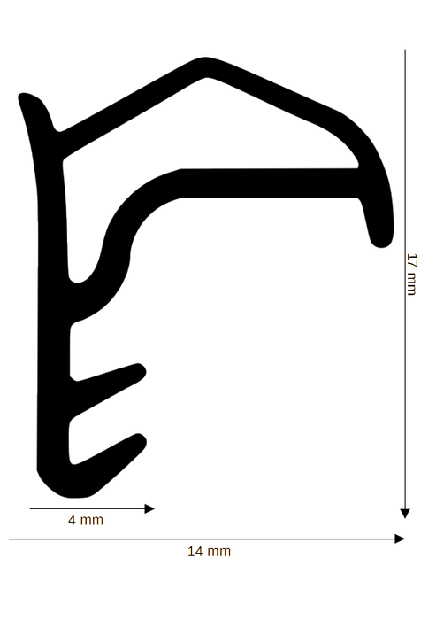 Stahlzargendichtung DH Z-526