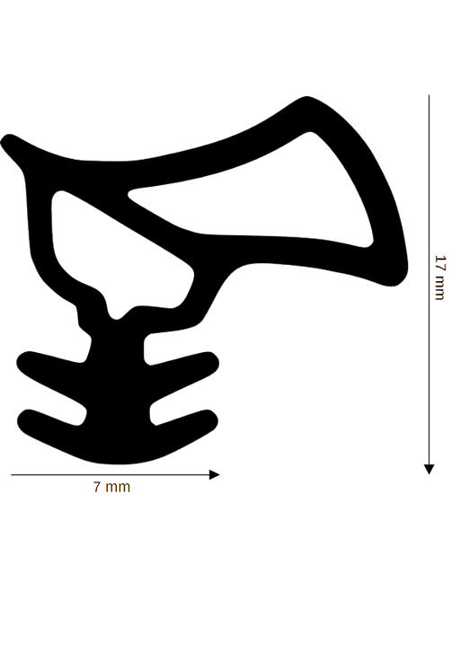 Stahlzargendichtung DH Z-580