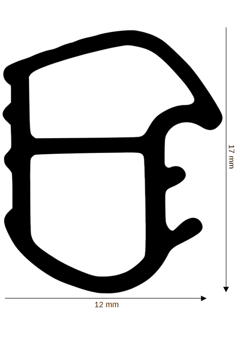 Stahlzargendichtung DH Z-592