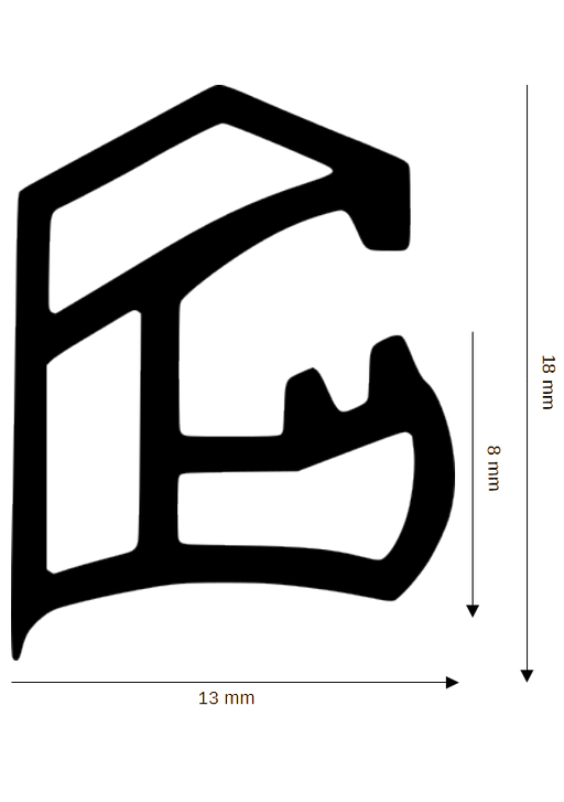 Stahlzargendichtung DH Z-596