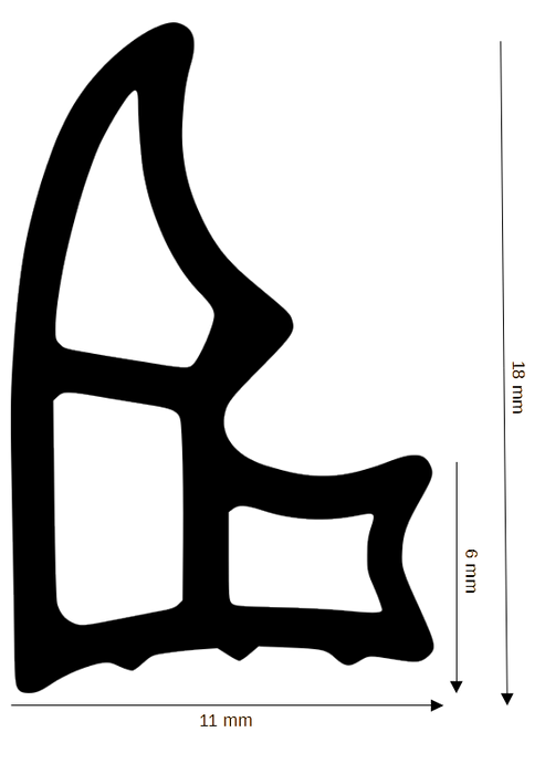 Stahlzargendichtung DH Z-636