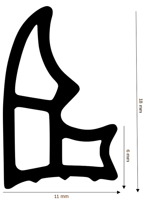 Stahlzargendichtung DH Z-636