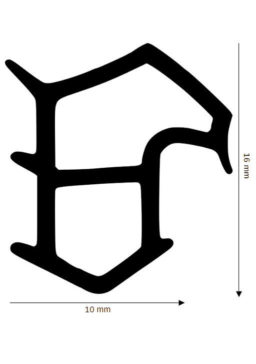 Stahlzargendichtung DH Z-647