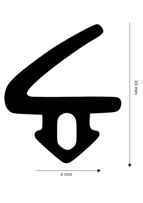 Dichtung für Kunststoff / Aluminium DH R-1156