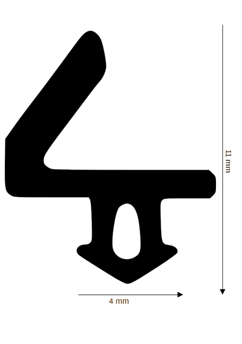 Dichtung für Kunststoff / Aluminium DH R-1423