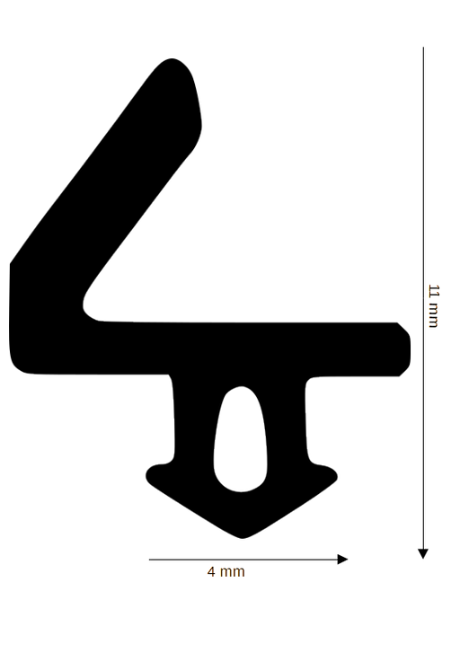 Dichtung für Kunststoff / Aluminium DH R-1423