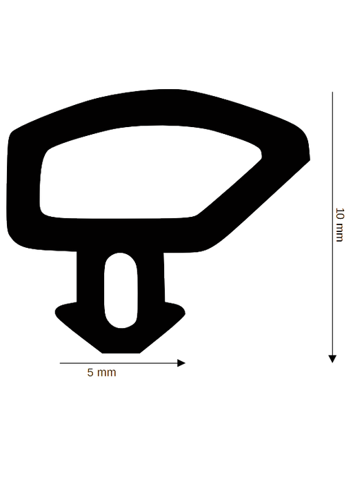 Dichtung für Kunststoff / Aluminium DH R-1424