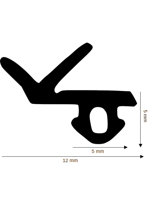 Dichtung für Kunststoff / Aluminium DH R-1707