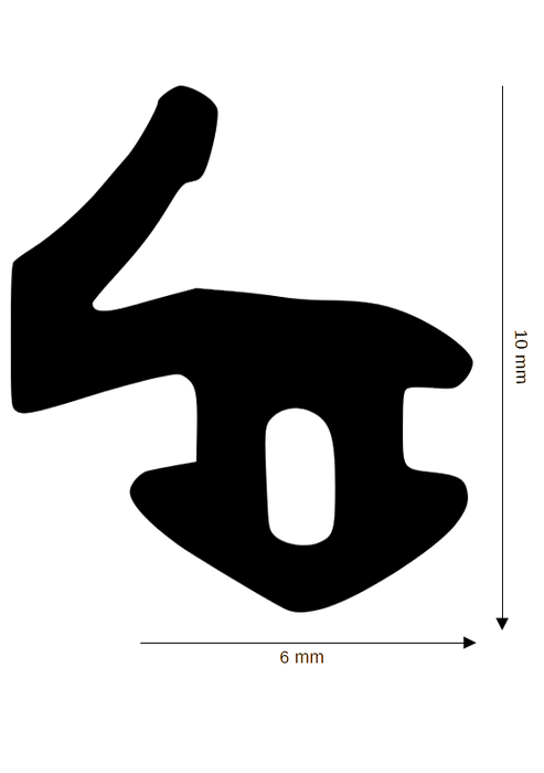 Dichtung für Kunststoff / Aluminium DH R-1708