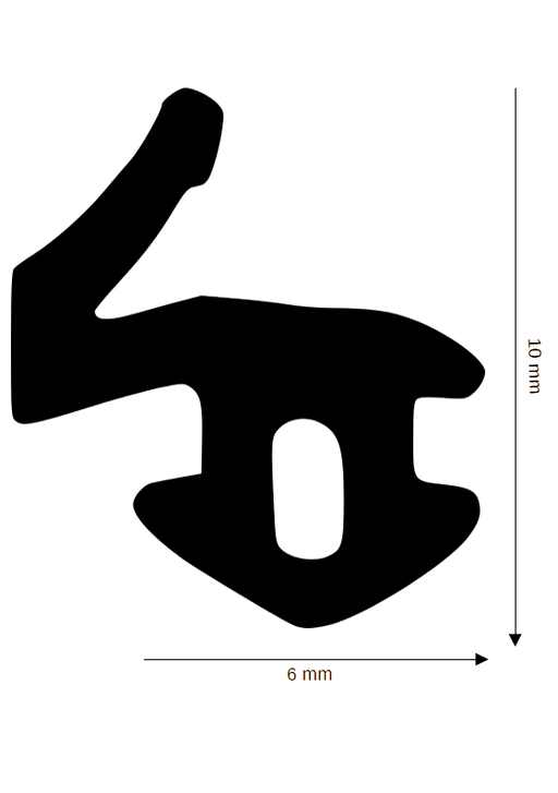 Dichtung für Kunststoff / Aluminium DH R-1708