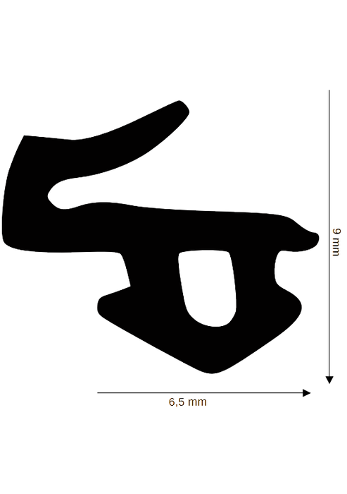 Dichtung für Kunststoff / Aluminium  DH R-1724