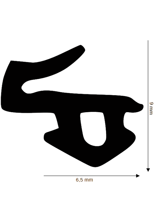 Seal for plastic / aluminum DH R-1724