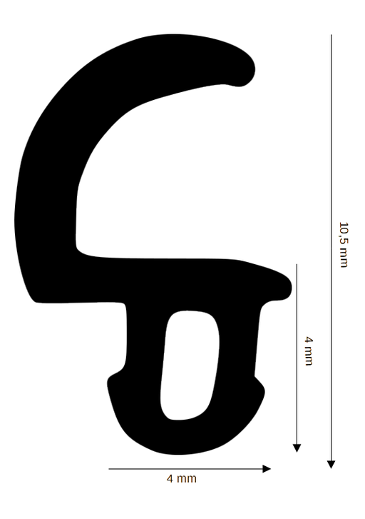 Dichtung für Kunststoff / Aluminium DH R-1731