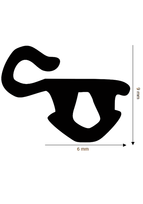 Dichtung für Kunststoff / Aluminium DH R-1735