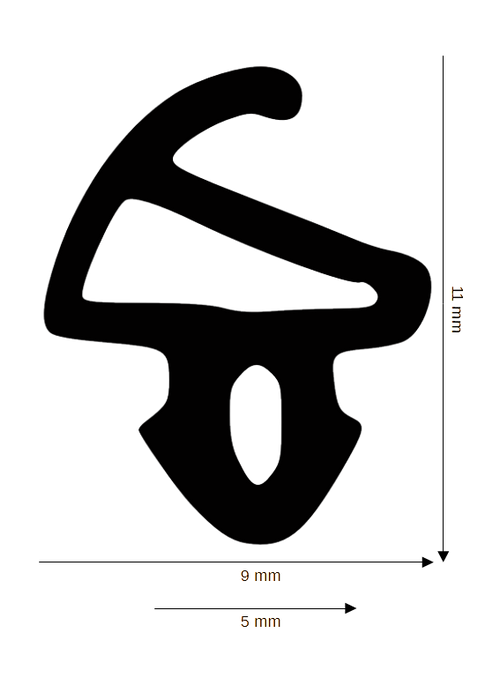 Dichtung für Kunststoff / Aluminium DH R-1746