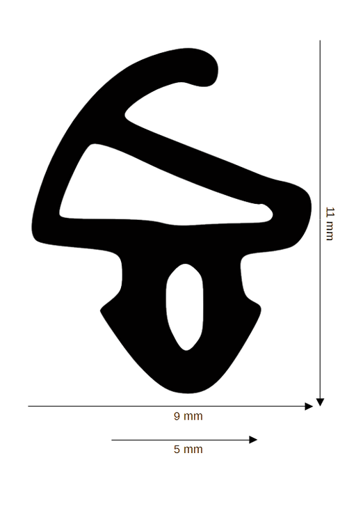 Dichtung für Kunststoff / Aluminium DH R-1746