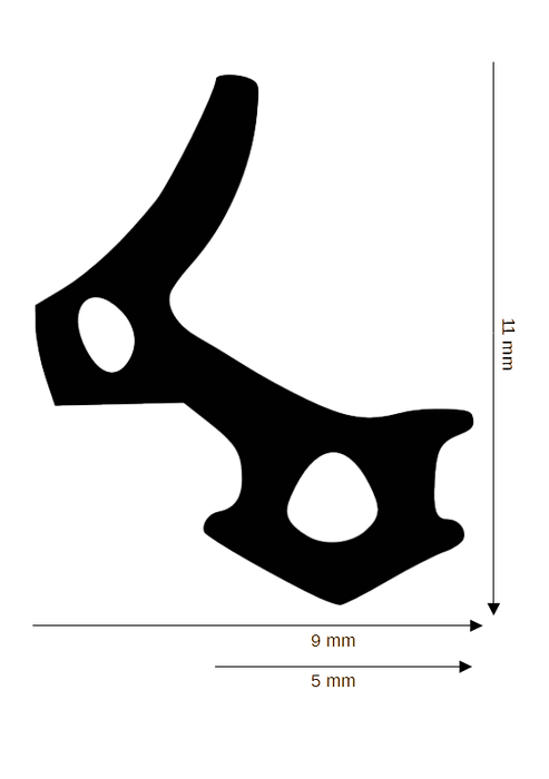 Dichtung für Kunststoff / Aluminium DH R-1751