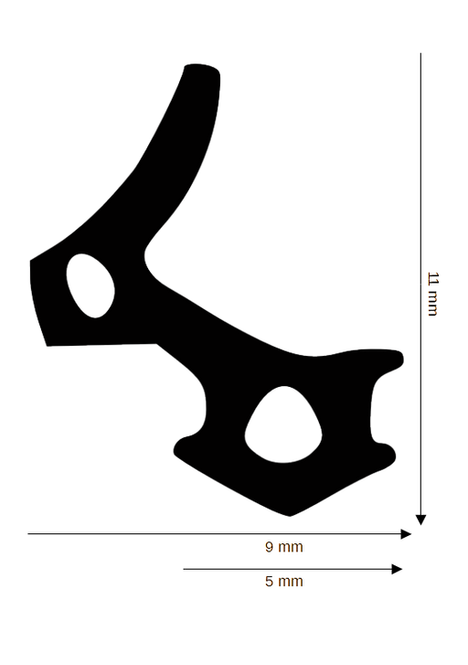 Seal for plastic / aluminum DH R-1751