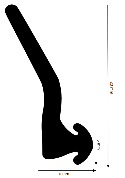 Dichtung für Kunststoff / Aluminium DH R-1756