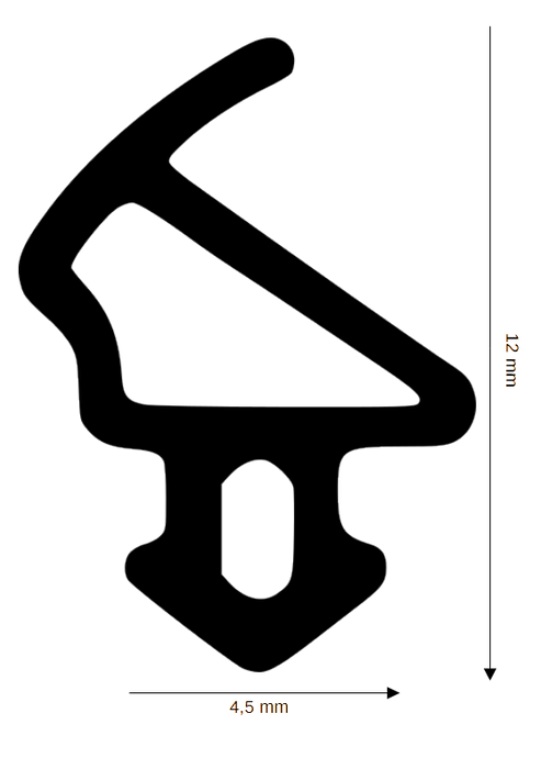 Dichtung für Kunststoff / Aluminium DH R-2503