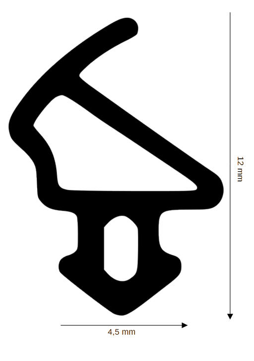 Dichtung für Kunststoff / Aluminium DH R-2503