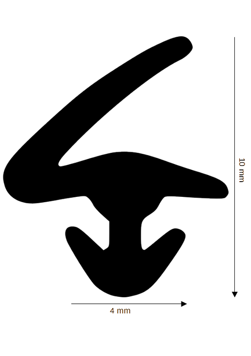 Dichtung für Kunststoff / Aluminium DH R-514