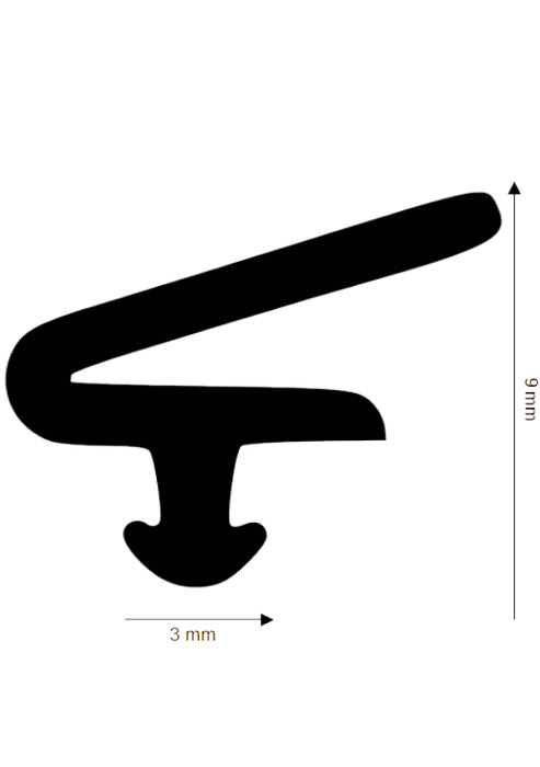 Dichtung für Kunststoff / Aluminium  DH R-621