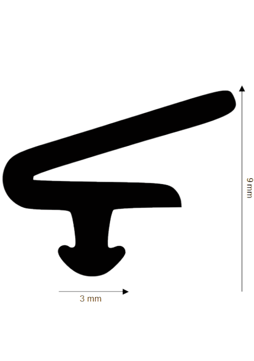 Dichtung für Kunststoff / Aluminium  DH R-621