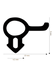 Dichtung für Kunststoff / Aluminium DH R-685