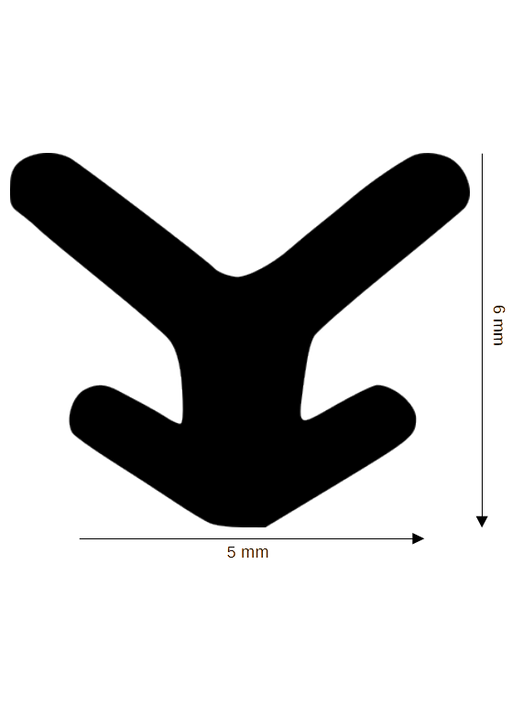 Seal for plastic / aluminum DH R-868