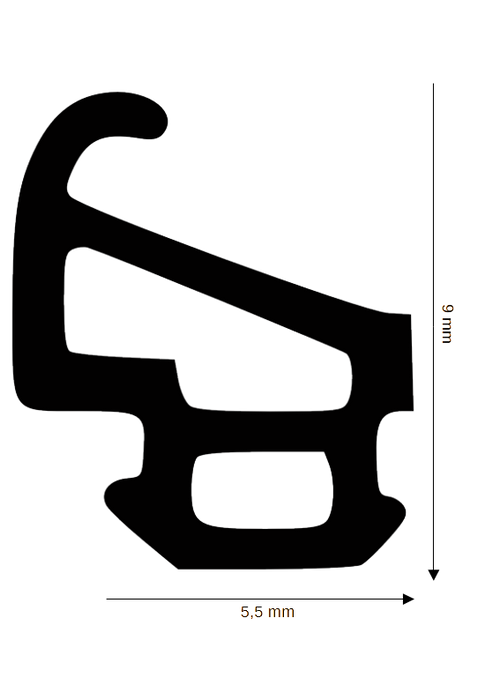 Dichtung für Kunststoff Fenster und Türen