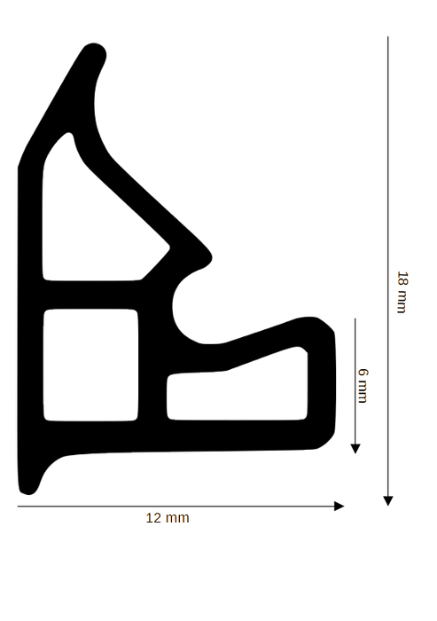 Stahlzargendichtung DH Z-511