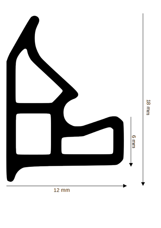 Stahlzargendichtung DH Z-511