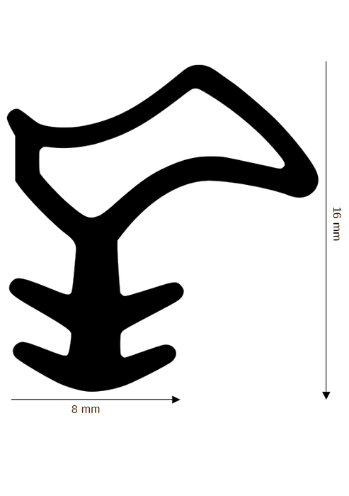 Stahlzargendichtung DH Z-533