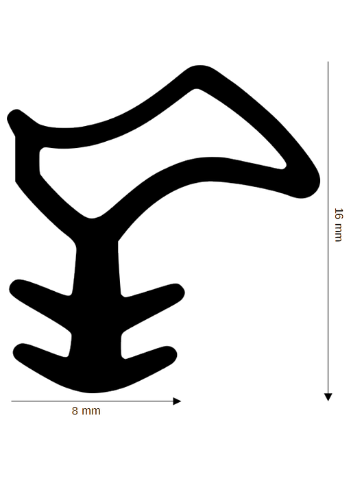 Stahlzargendichtung DH Z-533