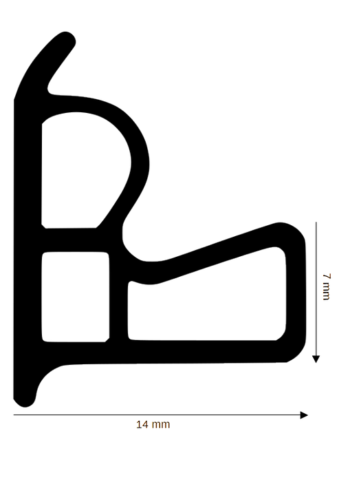 Stahlzargendichtung DH Z-535