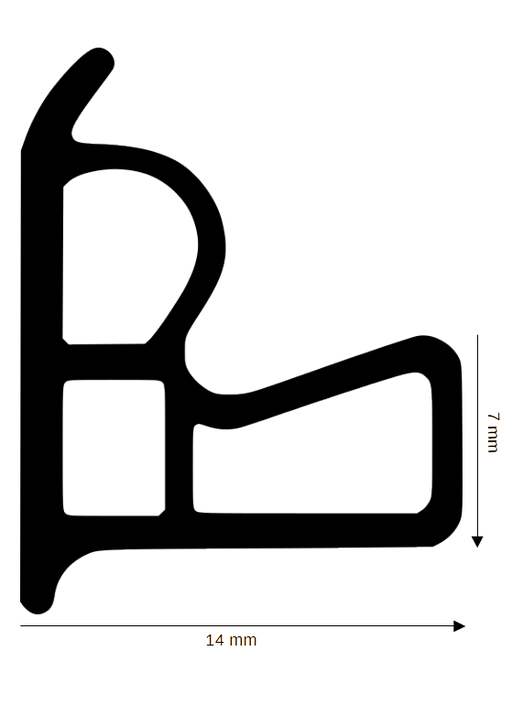 Stahlzargendichtung DH Z-535