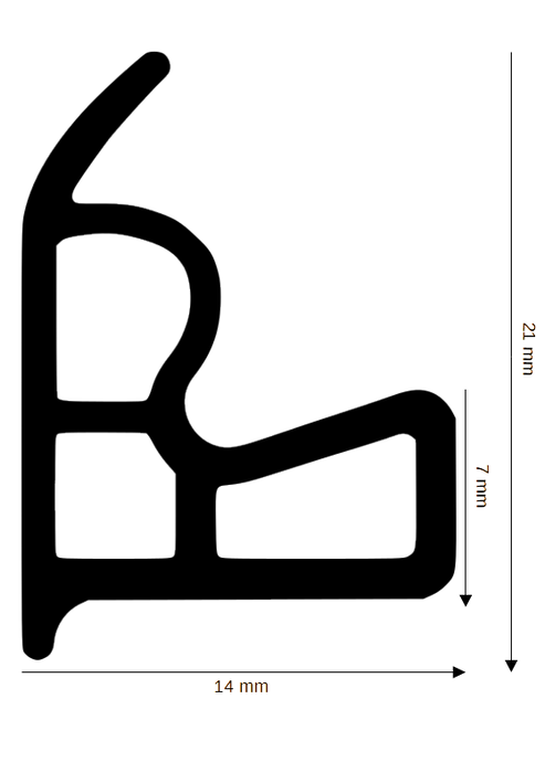 Stahlzargendichtung DH Z-541