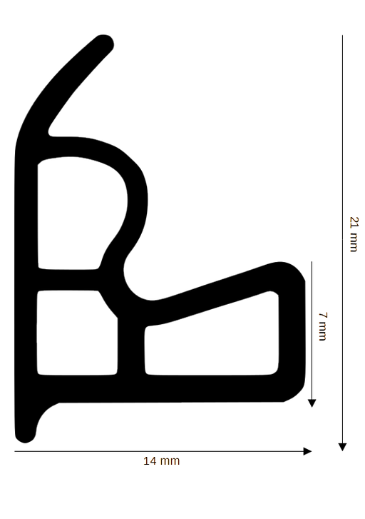 Stahlzargendichtung DH Z-541