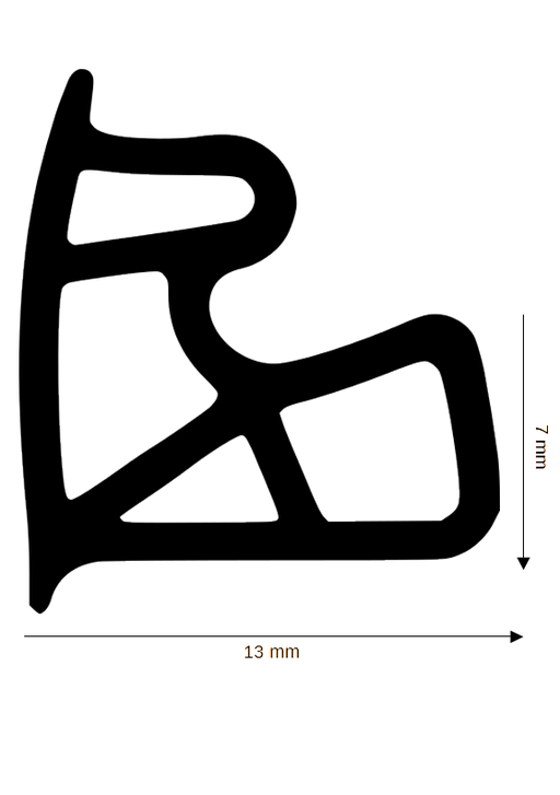 Stahlzargendichtung DH Z-557