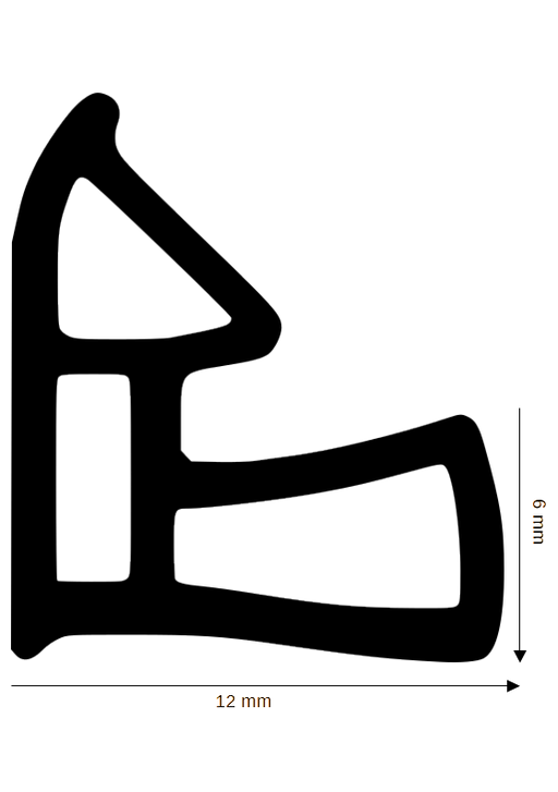 Stahlzargendichtung DH Z-589