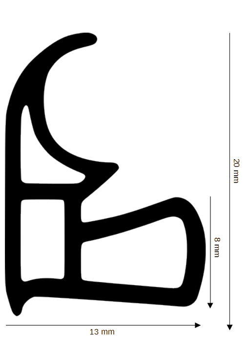 Stahlzargendichtung DH Z-908